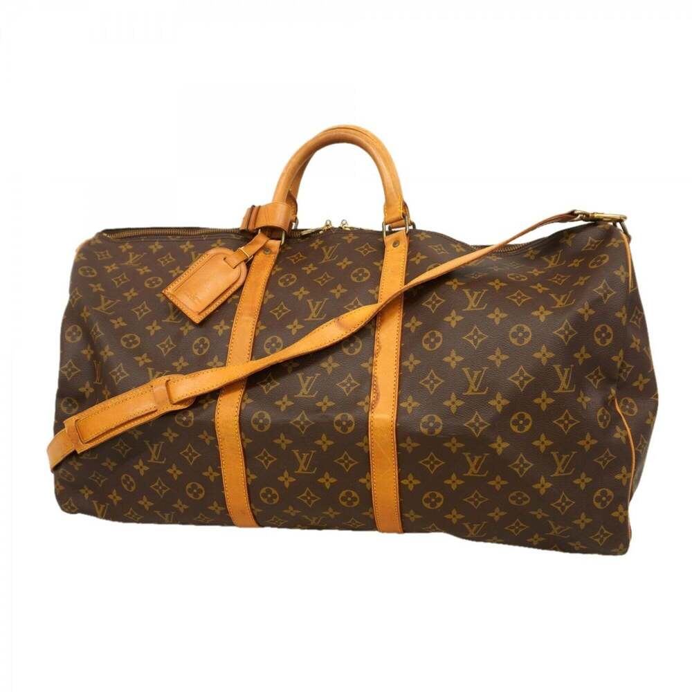LOUIS VUITTON Brown Monogram Boston Bag - Picture 1 of 14